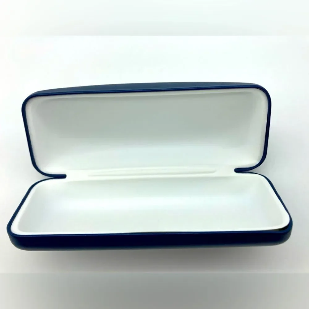 Lacoste Dark Blue Hard Clamshell Sunglasses Case NWOT